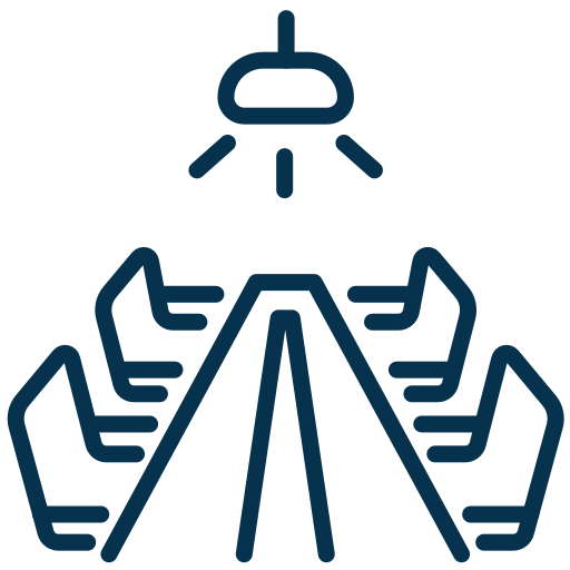 Icon Tisch Besprechung