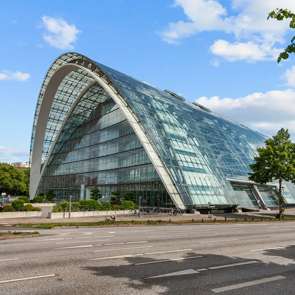 BBCC – Berliner Bogen Conference Center von außen