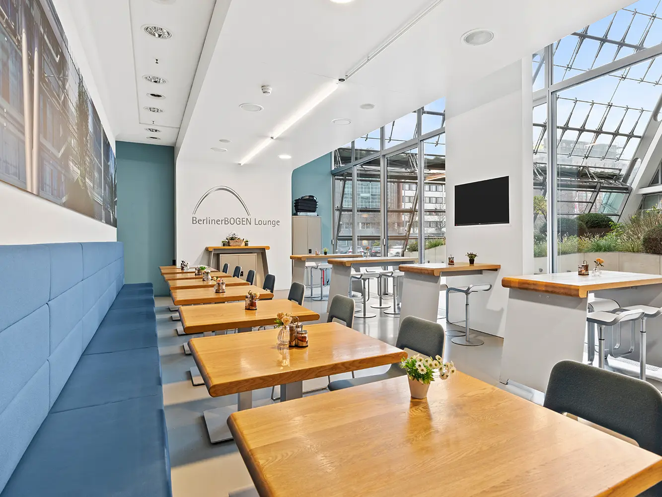 Catering Sitzecke im BBCC Berliner Bogen Conference Center